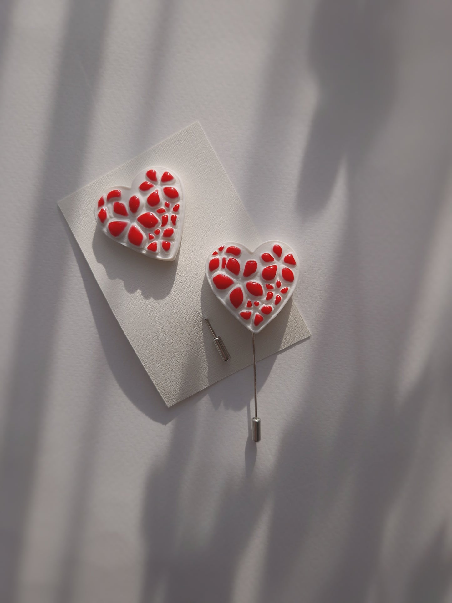 Heart Brooch Lapel pin