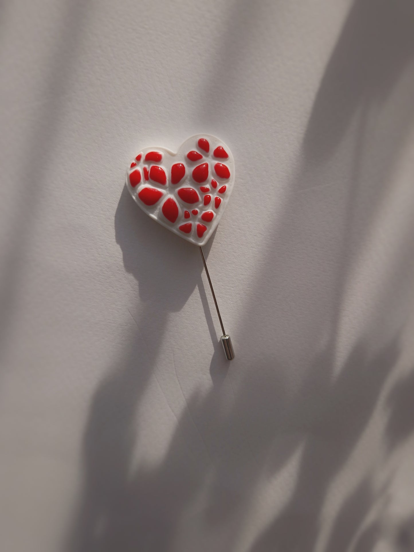 Heart Brooch Lapel pin