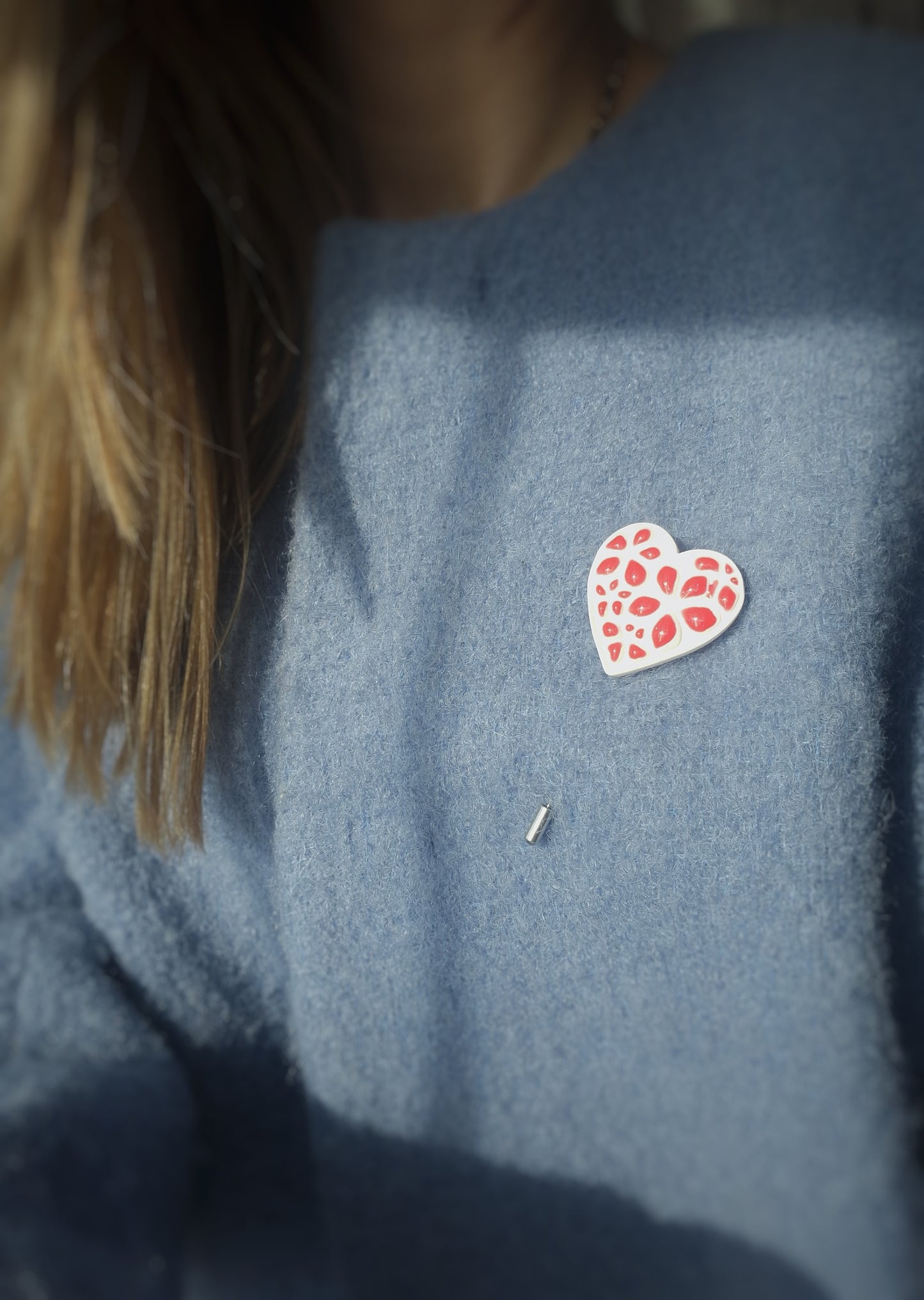 Heart Brooch Lapel pin