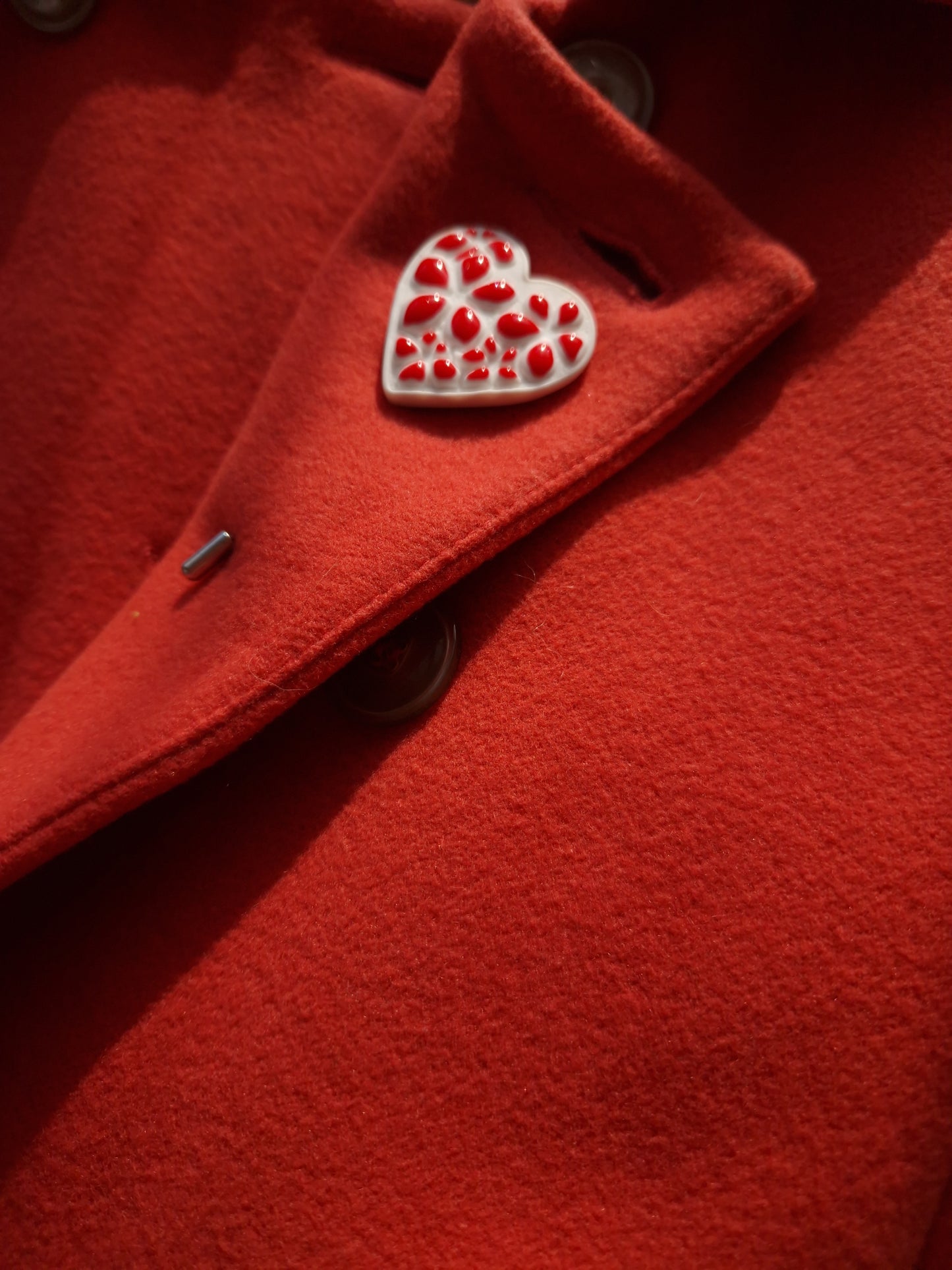 Heart Brooch Lapel pin